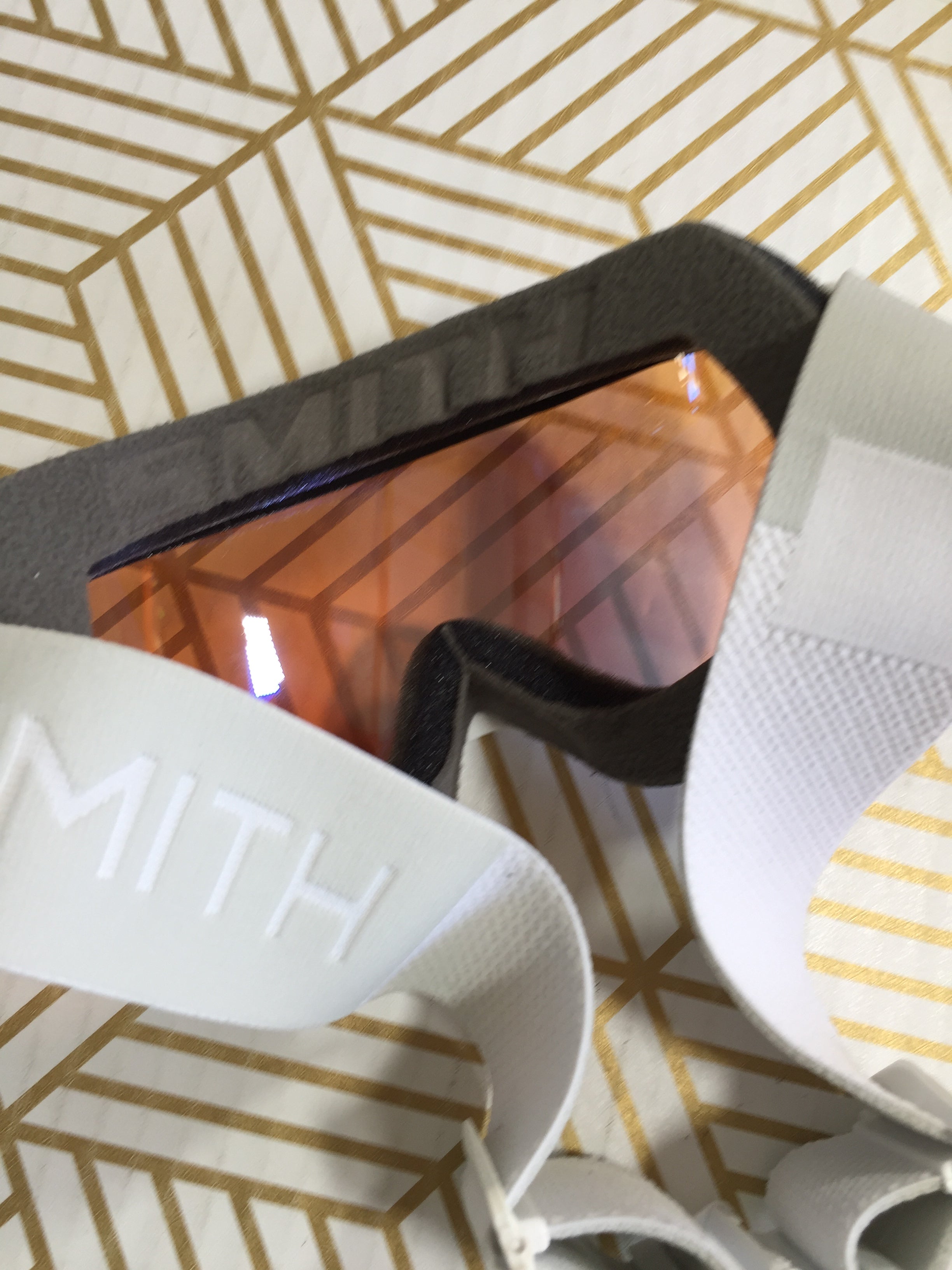 Smith Optics 2019 Vice Snow Goggles - Vaper White/Chromapop Storm Rose Flash (7746670035182)